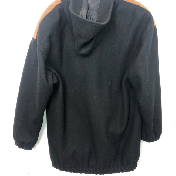 Vintage Wool and Leather Jacket - Picture 5 of 5